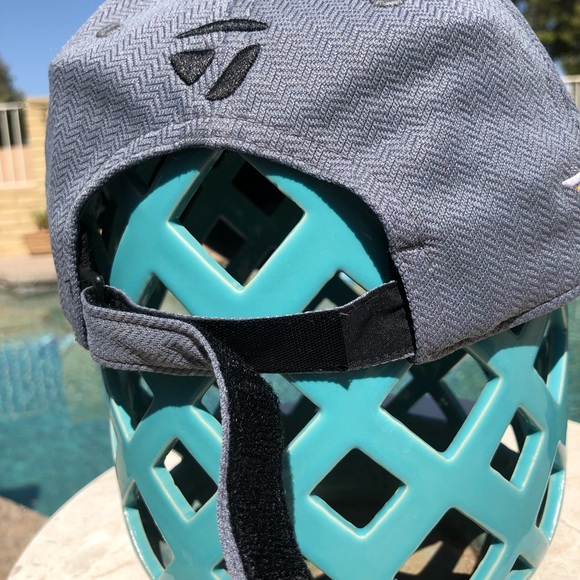 TaylorMade M1 Psi Grey with Buckle Adjustable Strap Golf Cap - Picture 9 of 12